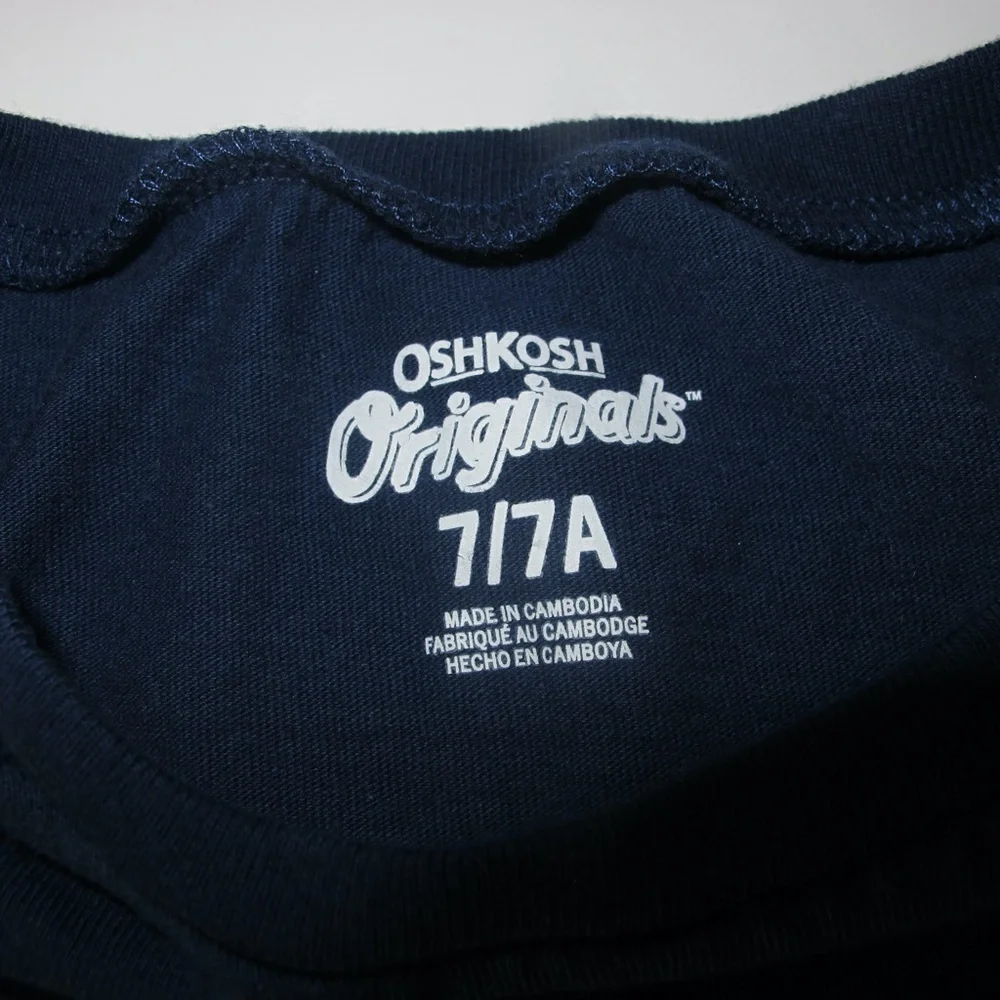 Bundle of 3 OshKosh B'Gosh Boys Short Sleeve Shirts Size 6 & 7 GUC - Picture 7 of 7